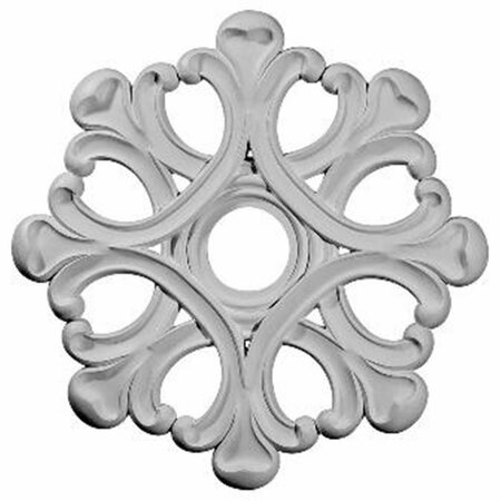 DWELLINGDESIGNS 20.88 in. OD x 3.62 in. ID x 1 in. P Accent, Angel Ceiling Medallion Fits Canopies up to 4.38 in. DW2572413